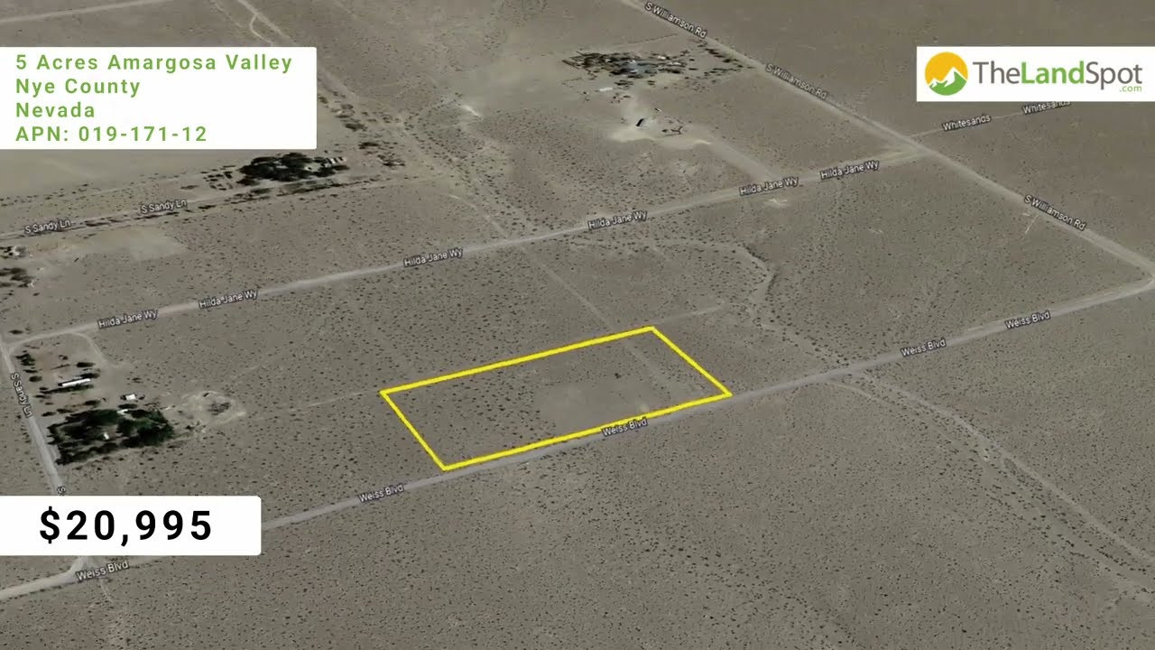 5 Acres Amargosa Valley, Nye County | Land for Sale in Nevada