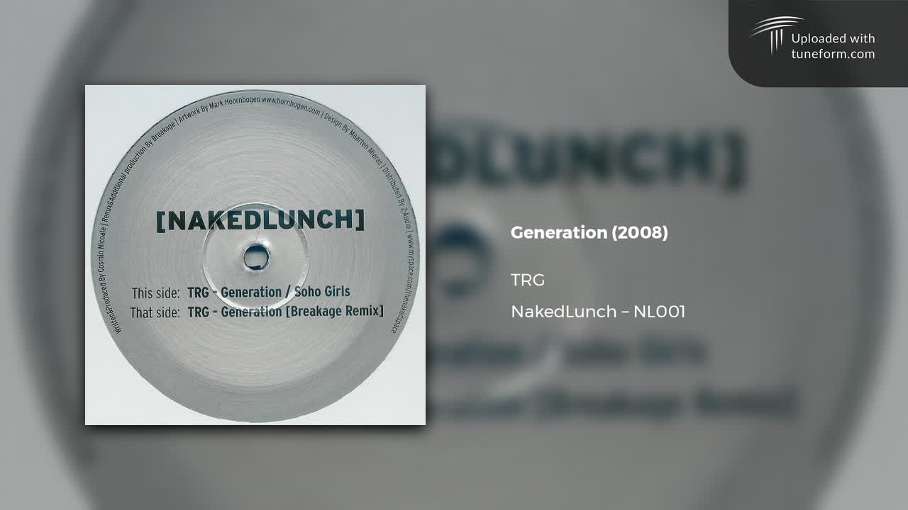 TRG - Generation (NakedLunch | NL001) [Deep Dubstep]