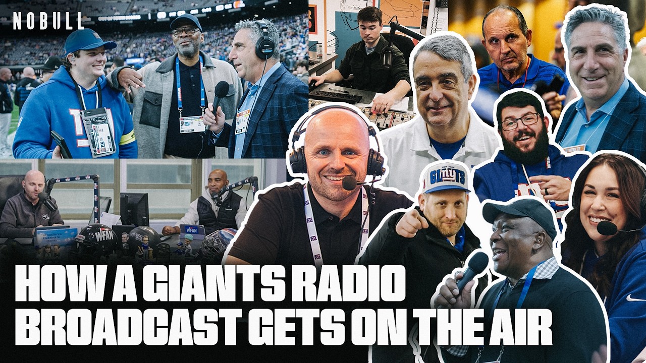 How a Giants Radio Broadcast Gets On The Air | New York Giants