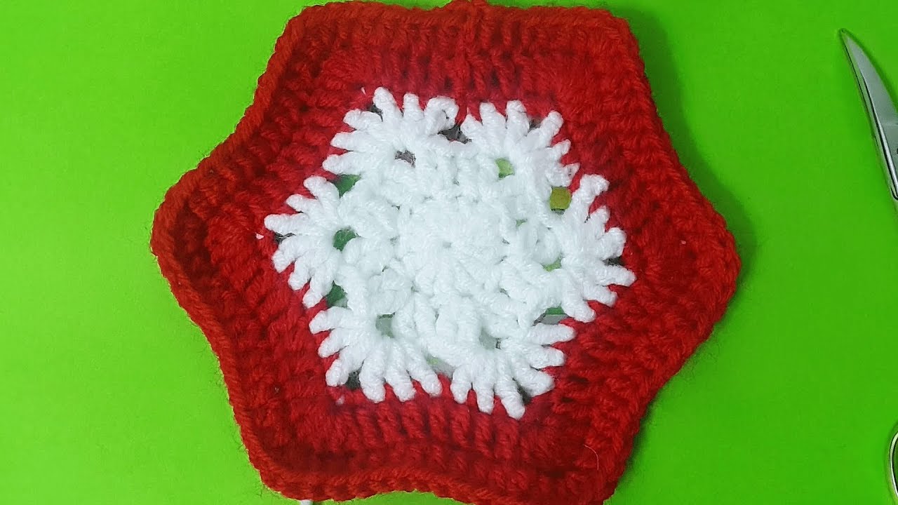 Örgü Kar tanesi | crochet afghan patterns
