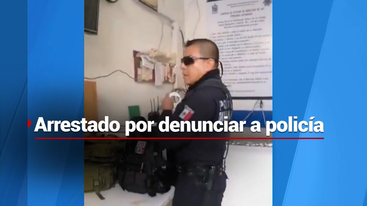 EL MUNDO AL REVÉS | Ciudadano es arrestado por denunciar abuso de autoridad de policía en Nuevo León