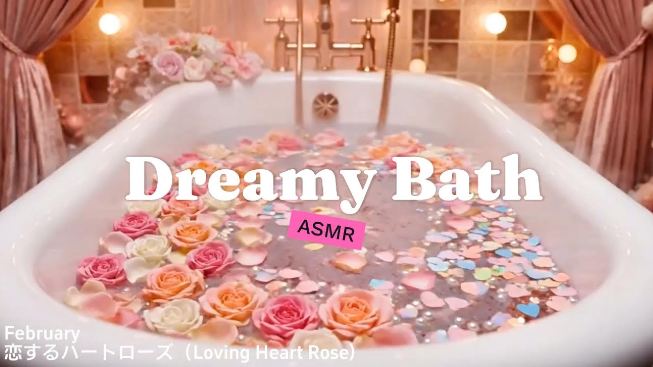 【ASMR】ドリーミー・バス 🛀 [総集編] | Dreamy Bath ASMR✨  #ASMR #バスボム  #BathBomb #satisfying #ai  #眠る