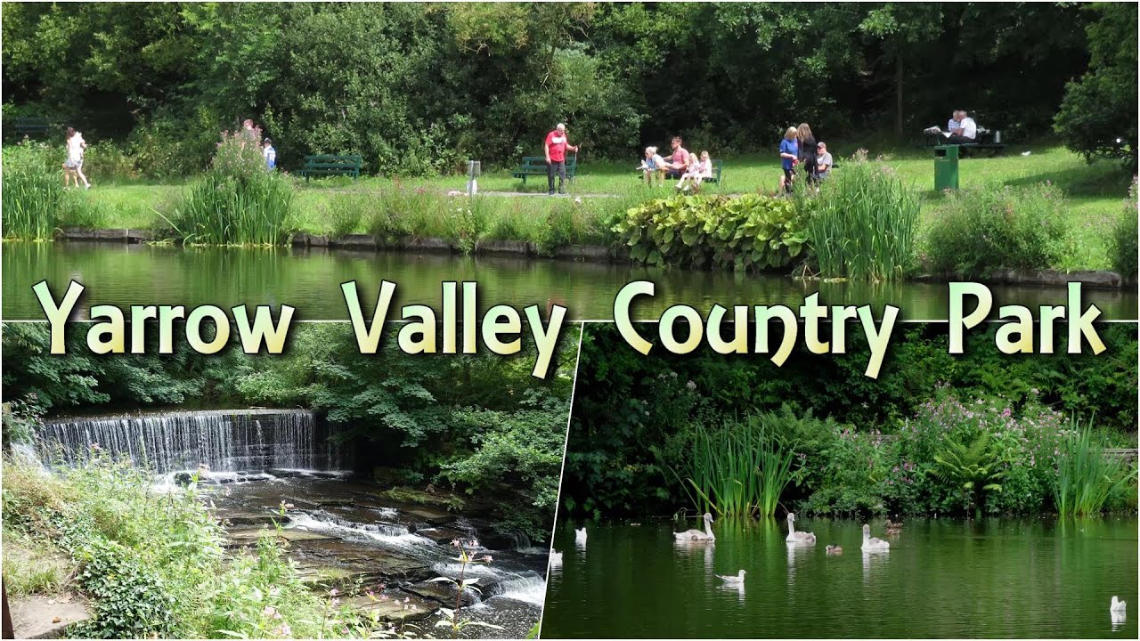 Yarrow Valley Country Park, Chorley, with a little bit of history.