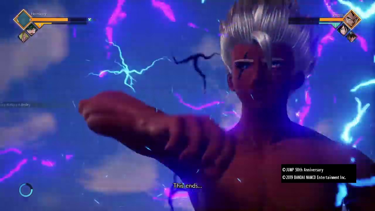 Unstoppable lighting |JUMP FORCE