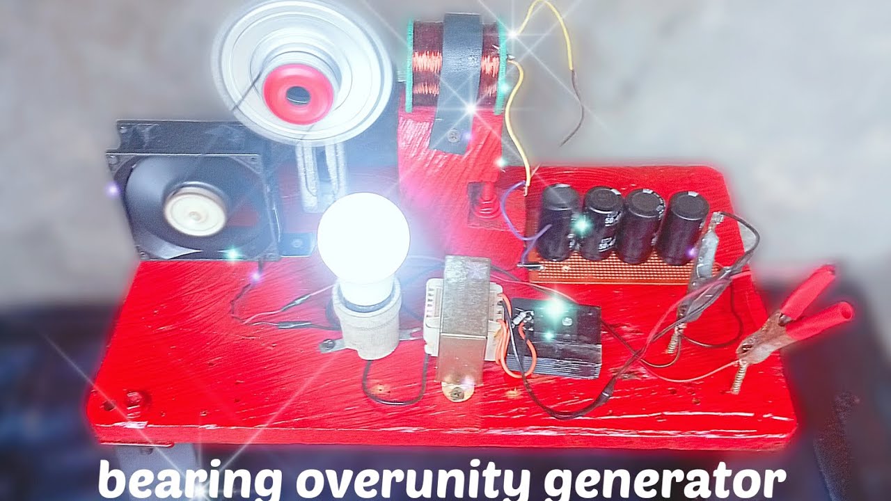 Renewable bearing overunity generator: How does it really work?#pmg #bifilar 