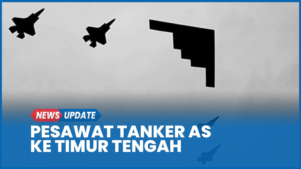 Gelombang Pesawat Tanker Amerika Bergerak ke Timur Tengah, Serangan ke Iran Dimulai Lagi?