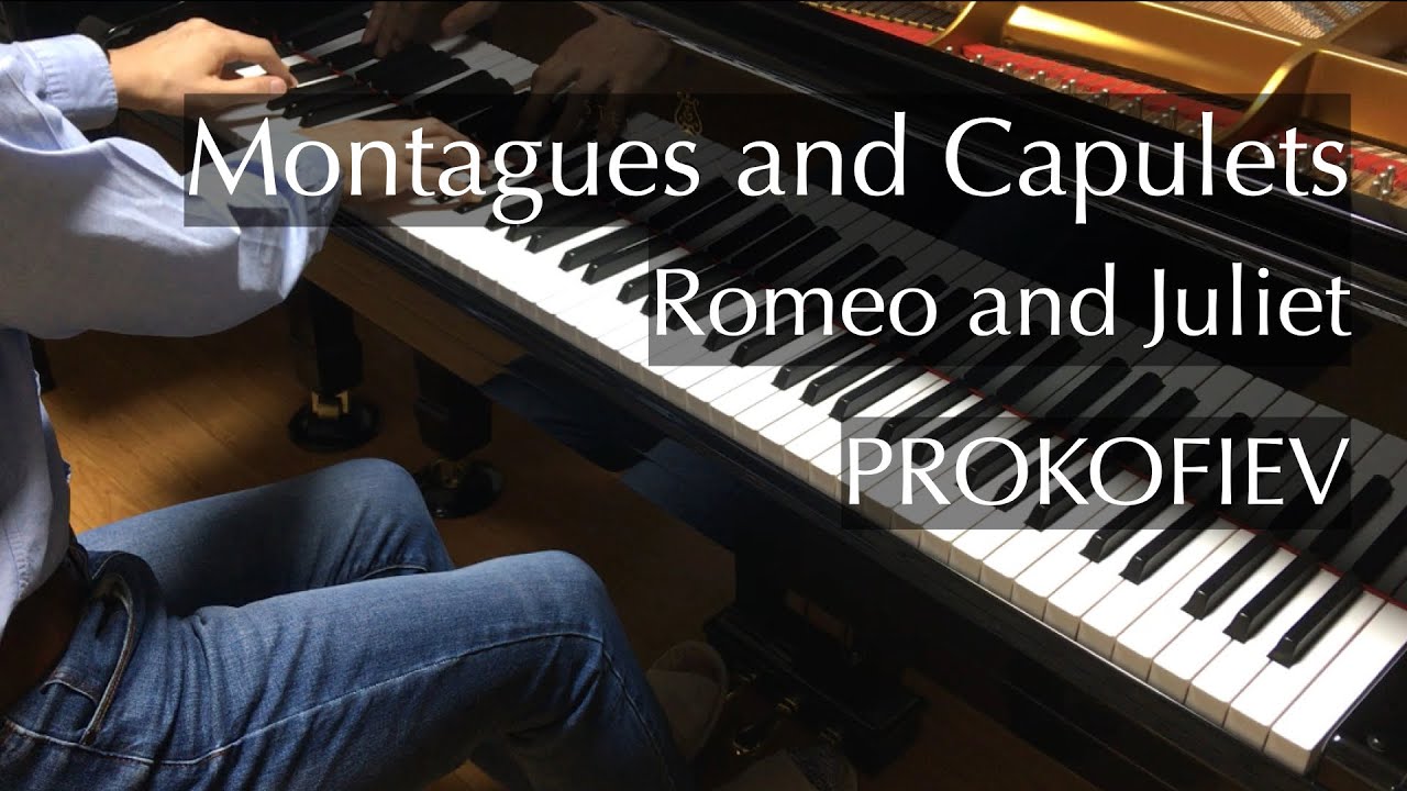 モンタギュー家とキャピュレット家（プロコフィエフ）Prokofiev - Montagues and Capulets - Romeo and Juliet - pianomaedaful