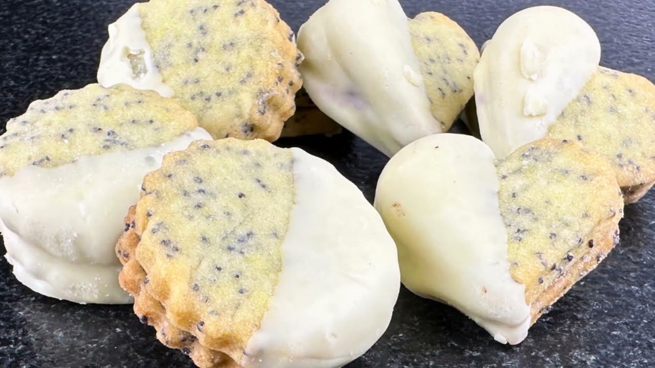 Маковое печенье, которое просто сводит с ума🌟 - рецепт за 5 минут!