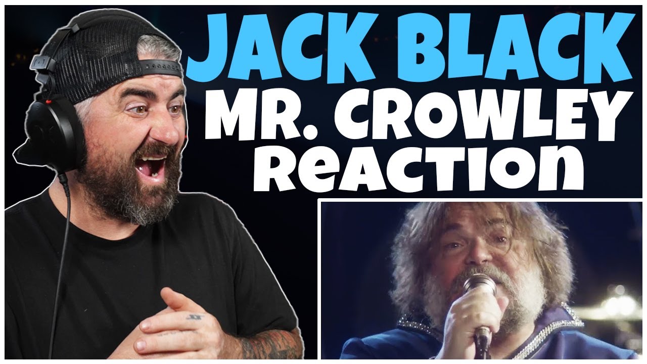 THE BEST THING I'VE SEEN ALL WEEK | Jack Black - “Mr Crowley” (Rock Artist Reaction)