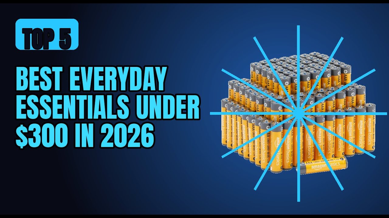 Best Everyday Essentials Under $300 in 2026