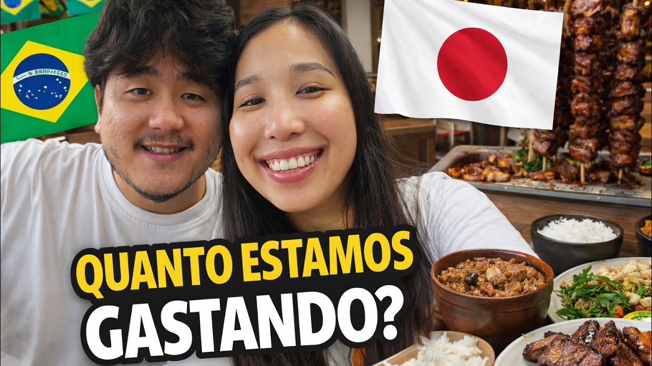 FOMOS NO RESTAURANTE BRASILEIRO LOGO QUE CHEGAMOS NO JAPÃO