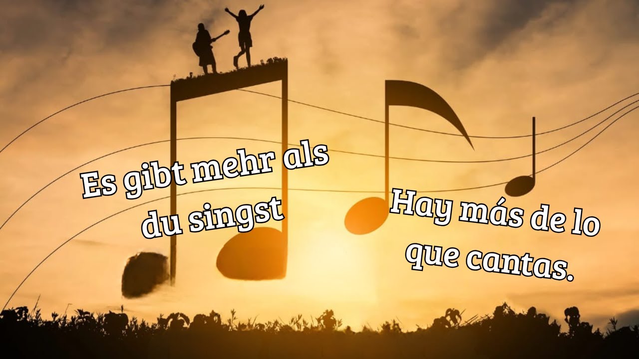 🔵SONNTAG-DOMINGO 2.11.25🔵✔️Es gibt mehr als du singst ✔️Hay más de lo que cantas