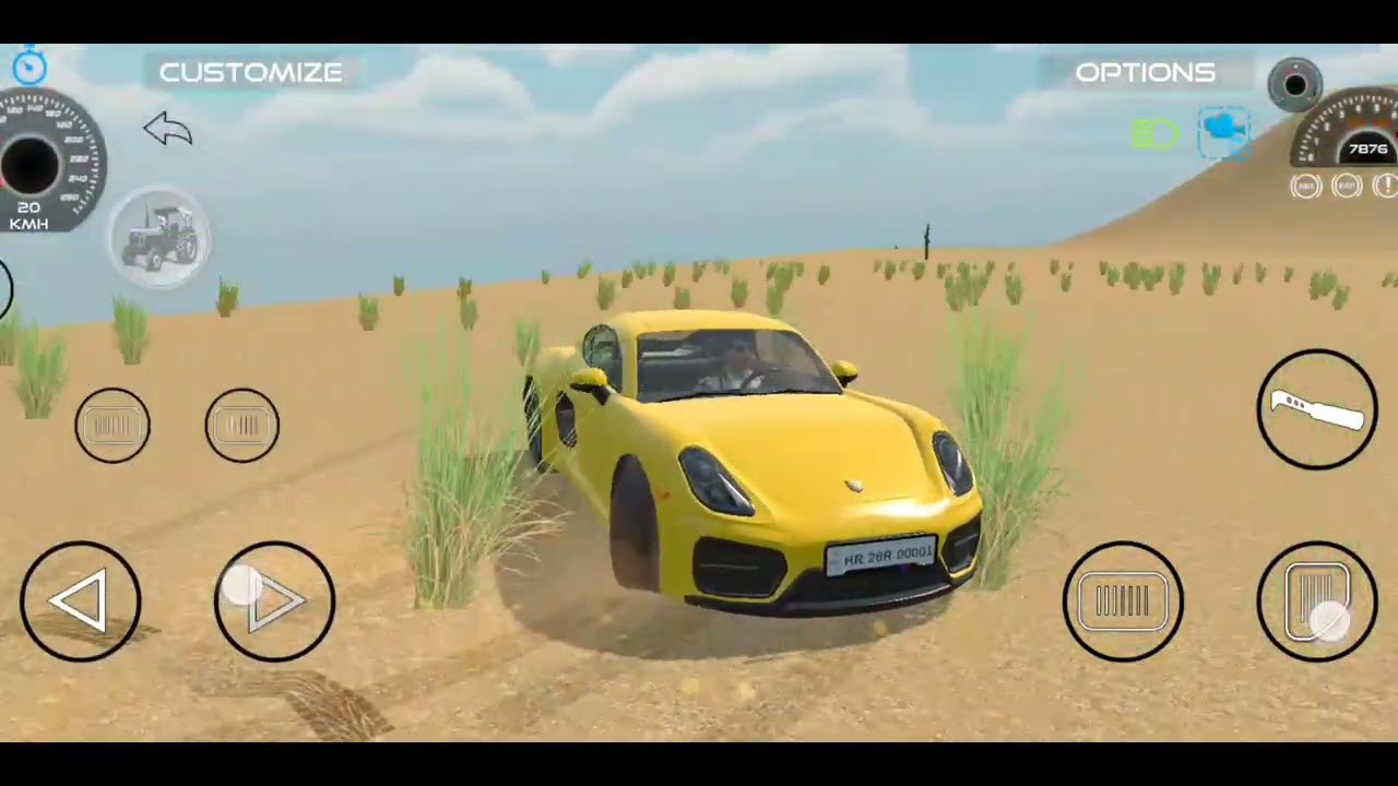 Porsche car drive | Indian vehicle simulator | #gaming #games #video 