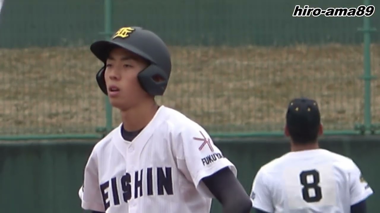 【猛打賞】　中島知寛 選手（盈進高校）【打率１０割】