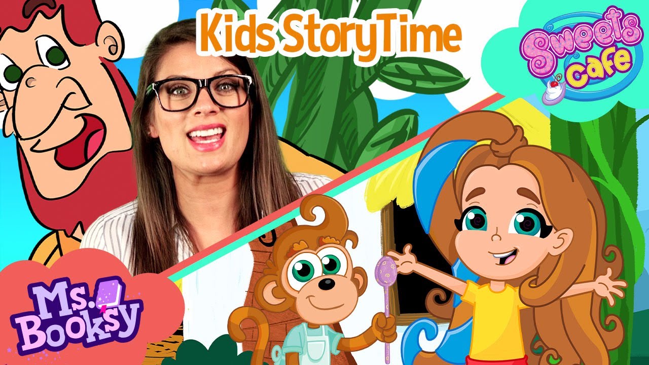 👸 🌱 Jack and the Beanstalk TWO WAYS! | Storytime with Ms. Booksy & Sweets Cafe