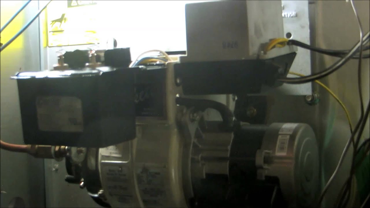 ruud oil fired furnace anual service