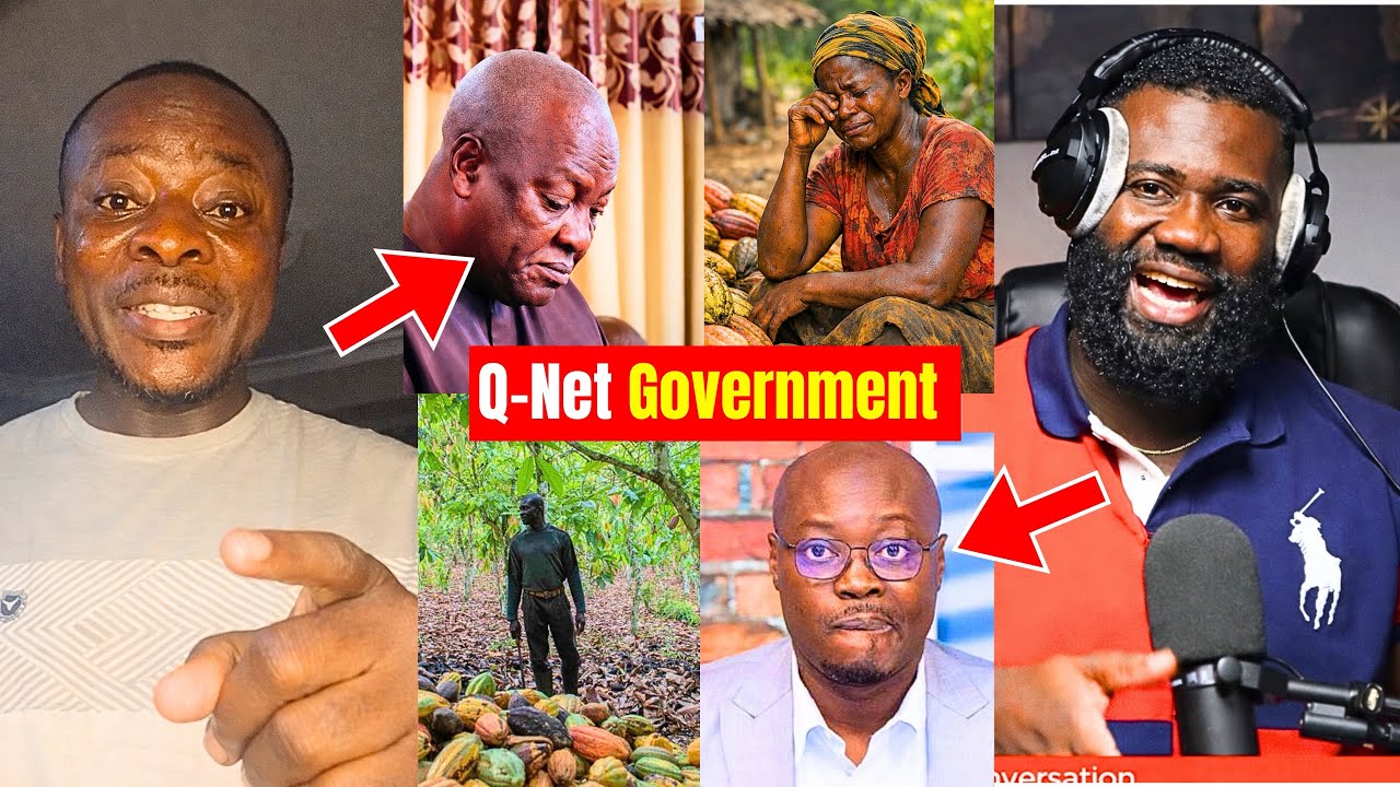 Qnet Government! Okatakyie Afrifa & TikTokers blàst John Mahama & Ato Forson over Cocoa price cut