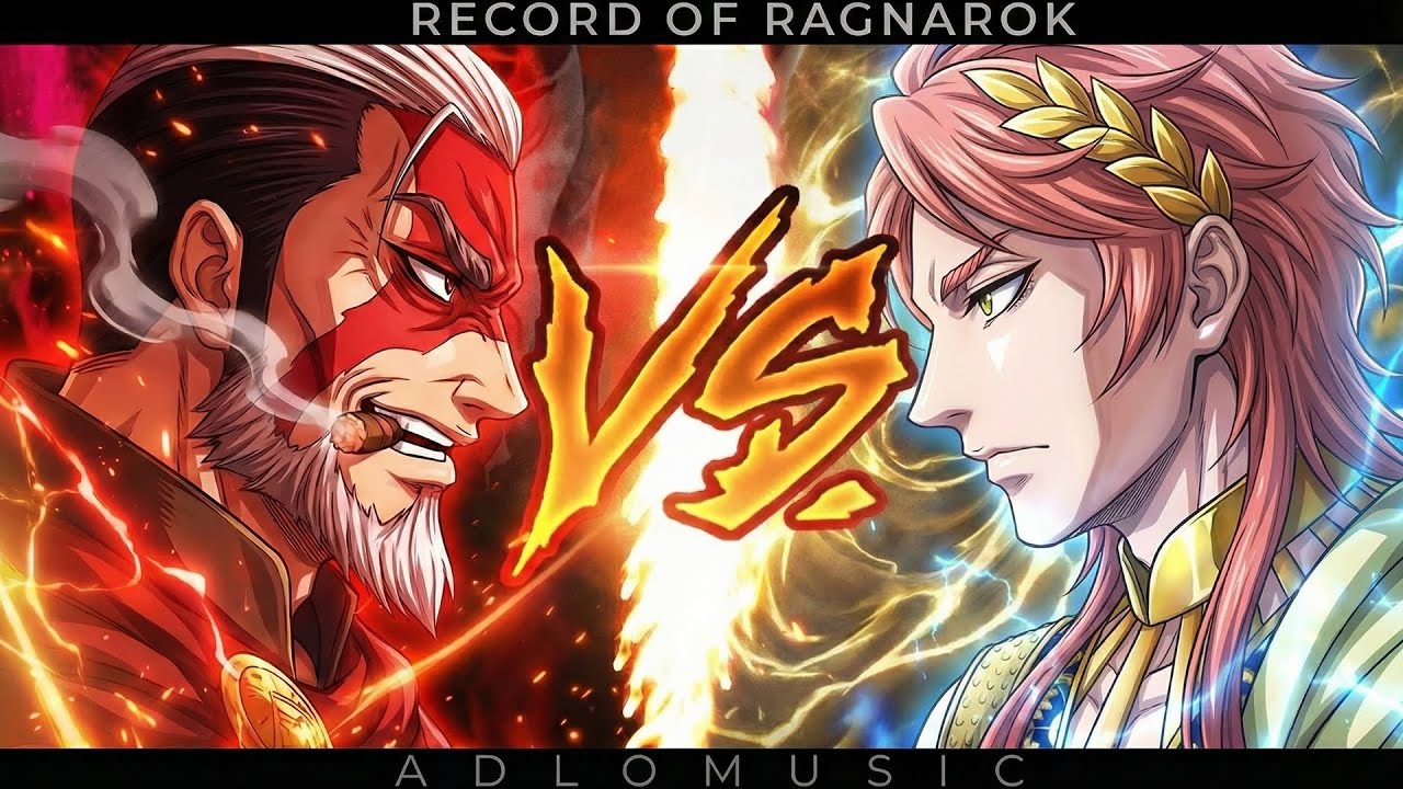 LEONIDAS VS. APOLO RAP (Anime) | Record of ragnarok s3 | Adlomusic