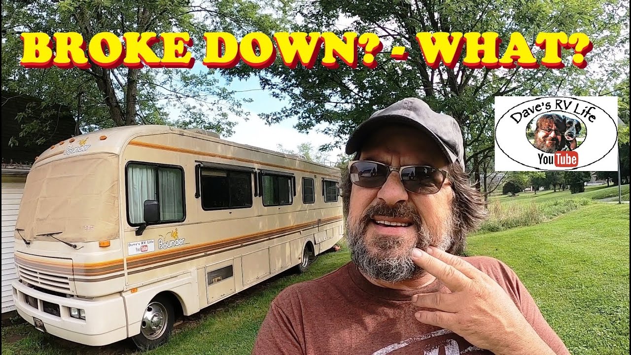 Will The Bounder Start? Some Don't Think So-Betty is NOT Broke Down! Class A Bounder by Fleetwood RV