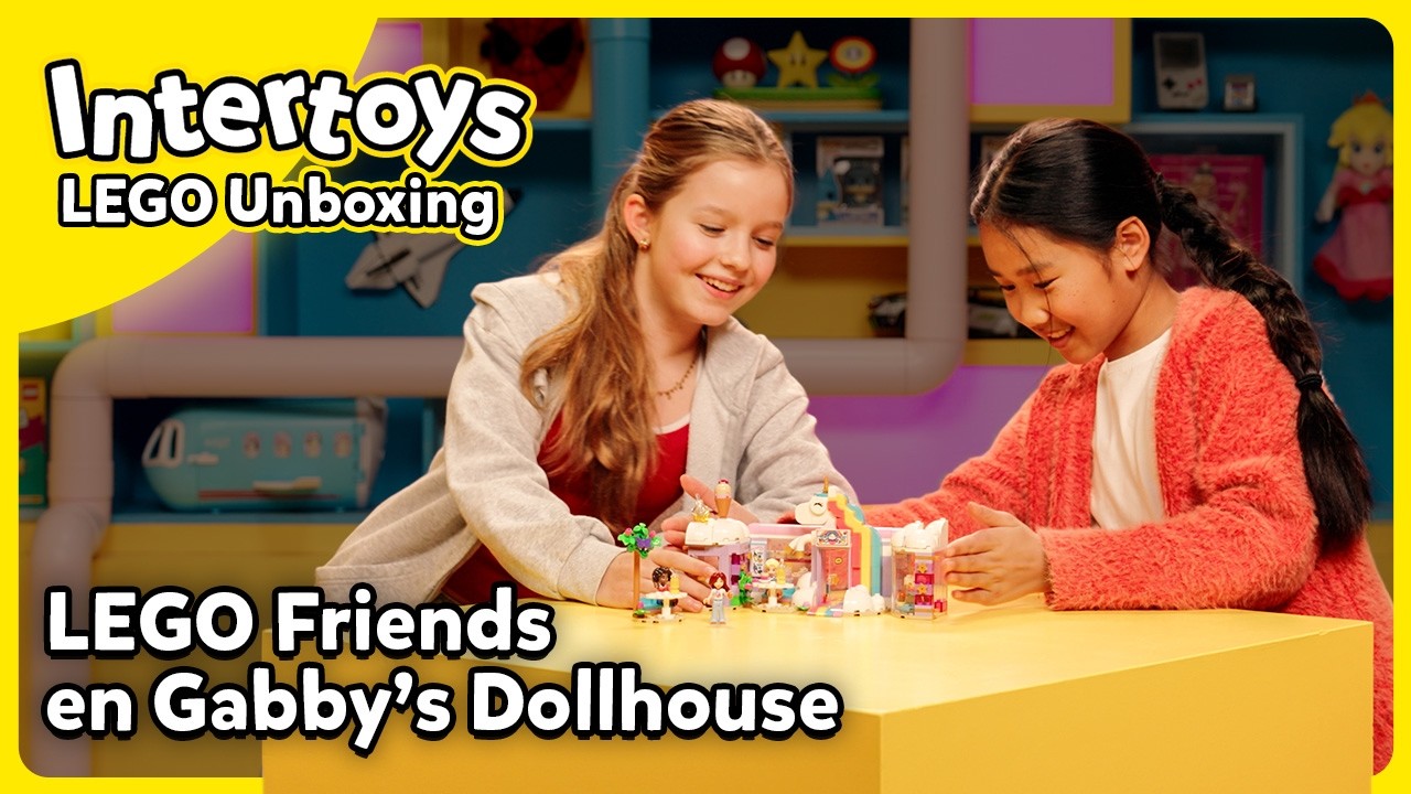 LEGO Unboxing op avontuur met LEGO Friends en Gabby's Dollhouse | Intertoys