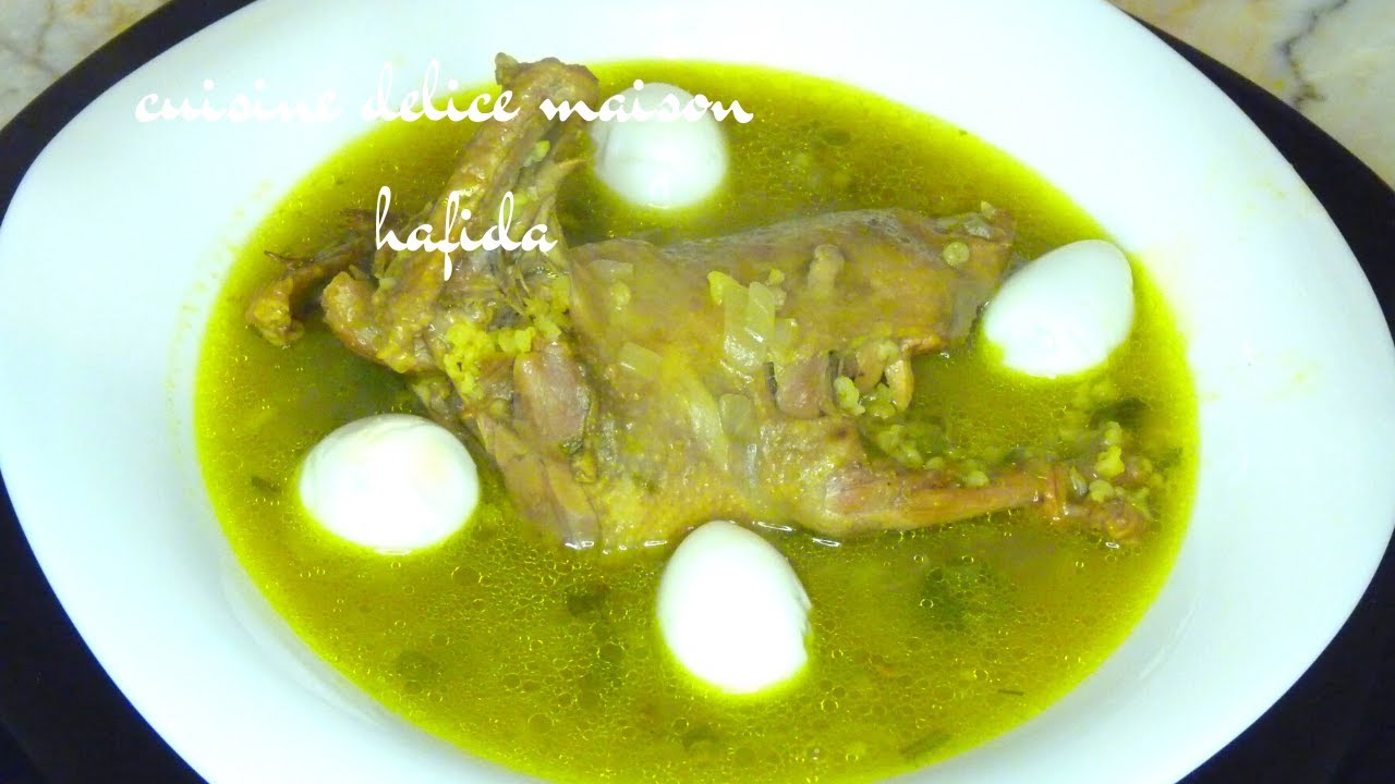 soupe aux pigeons _  شوربة الحمام سهلة  _easy pigeon soup