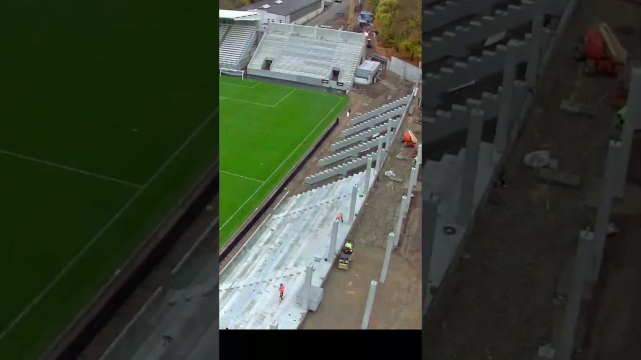 Construction of Stadium Stands