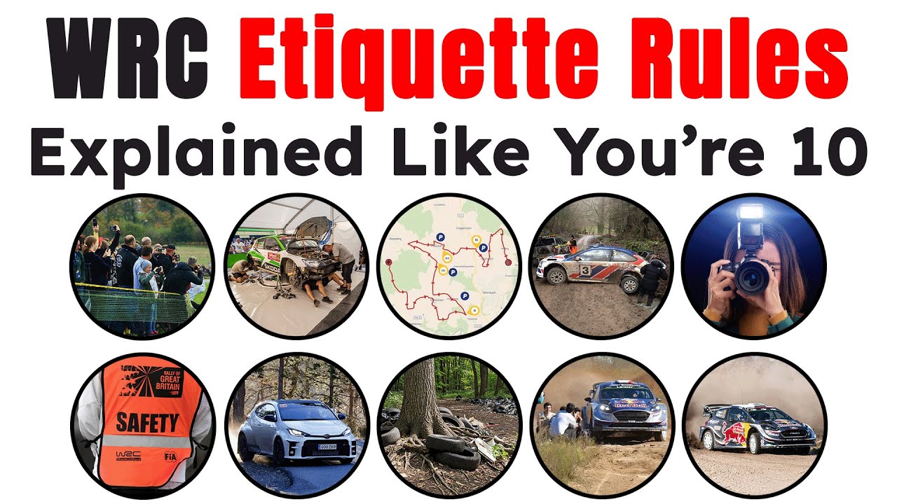 Every WRC Rally Etiquette Rule | Explained Like You're 10