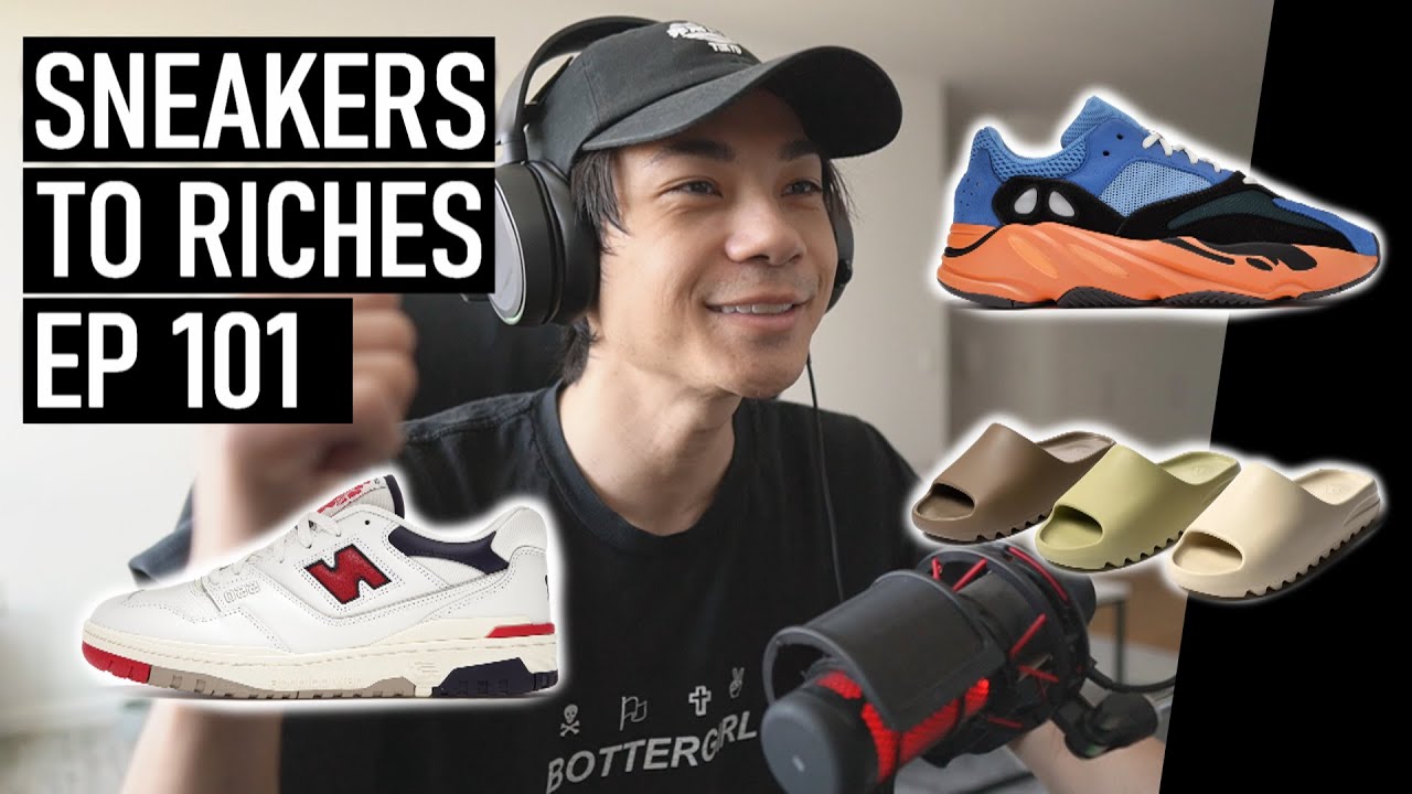 Yeezy 700 Bright Blue & Yeezy Slides - Botting Vlog Sneakers To Riches Ep 101