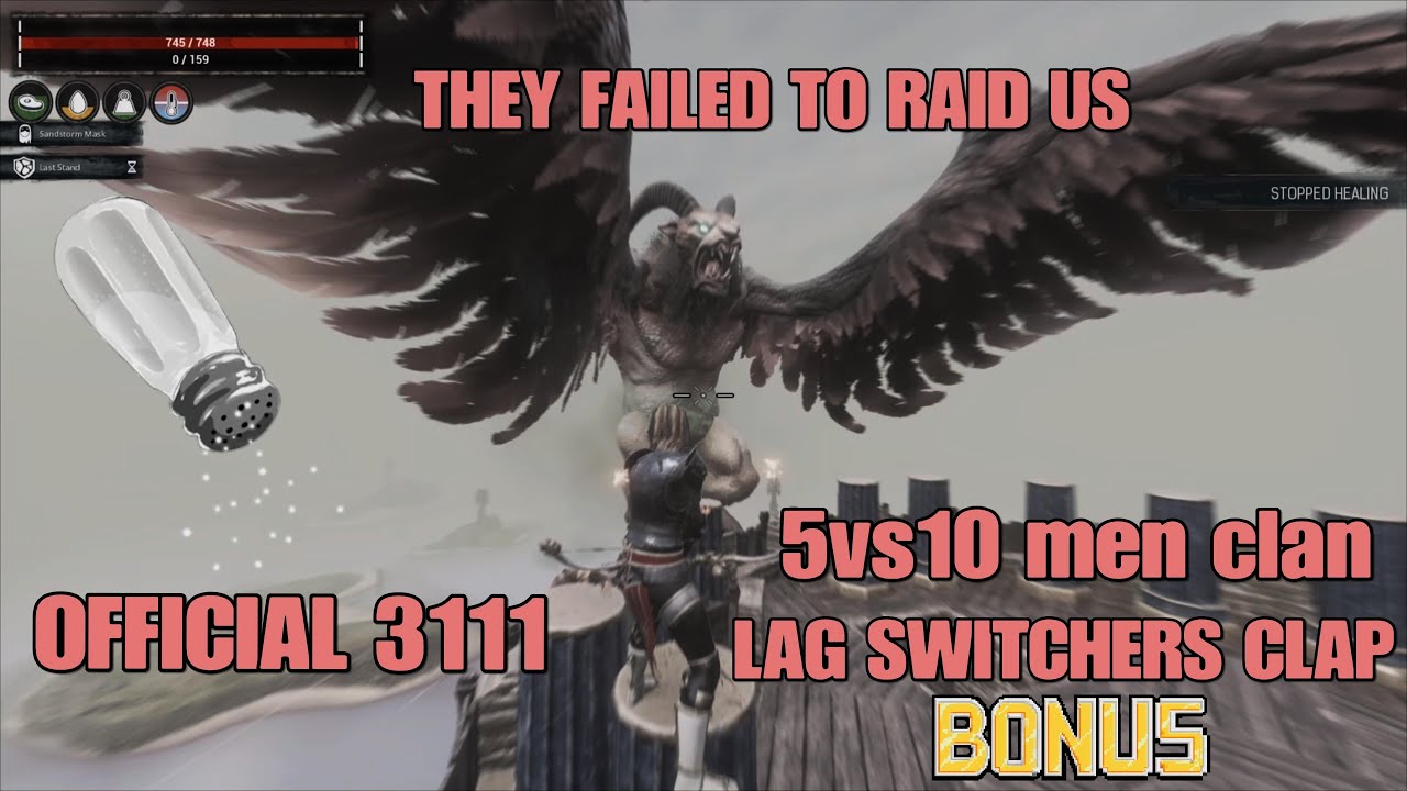 They Failed To Raid Us With Jhabal 5vs 10 | Official PvP 3111 |Conan Exiles