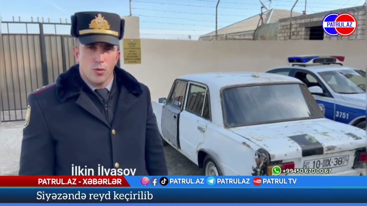 Siyəzəndə avtomobilə qanunsuz dəyişiklik edən şəxslə qarşı tədbir keçirilib