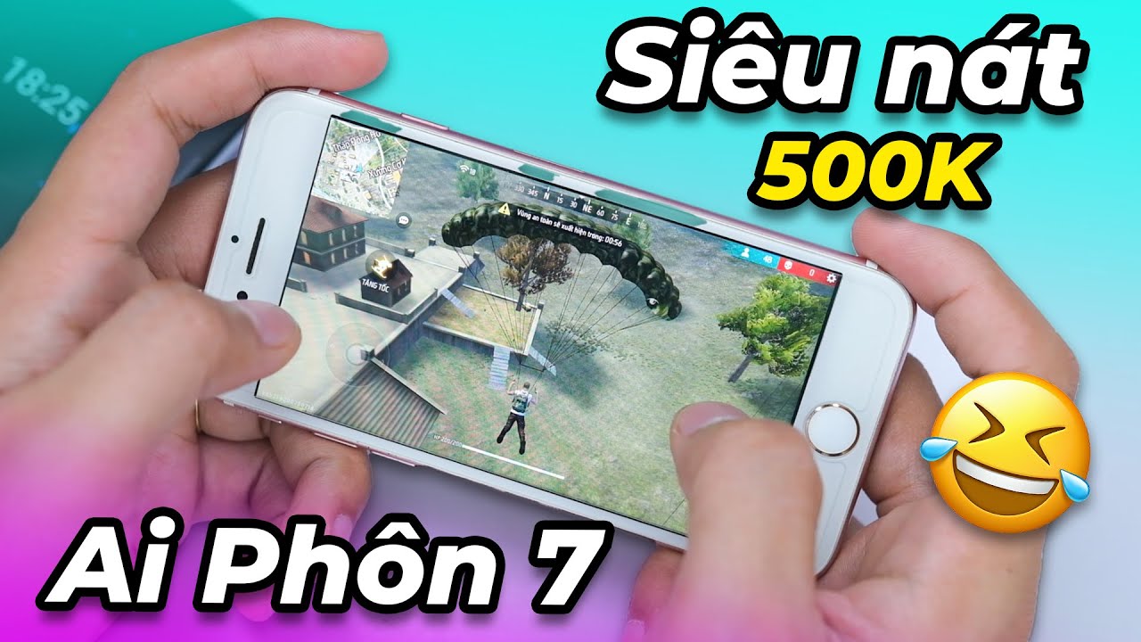 Test game iPhone 7 SIÊU NÁT giá 500K:)) FPS thì ngon nhưng mà pin với độ sáng thì…
