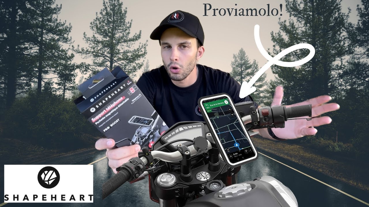 SHAPEHEART PRO Boost! -  Recensione supporto da moto * Collaborazione *