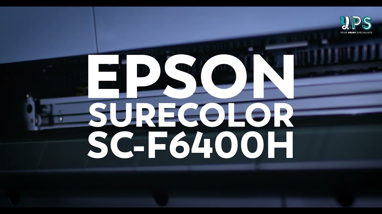Epson SureColor SC-F6400H Dye Sublimation Printer - Features