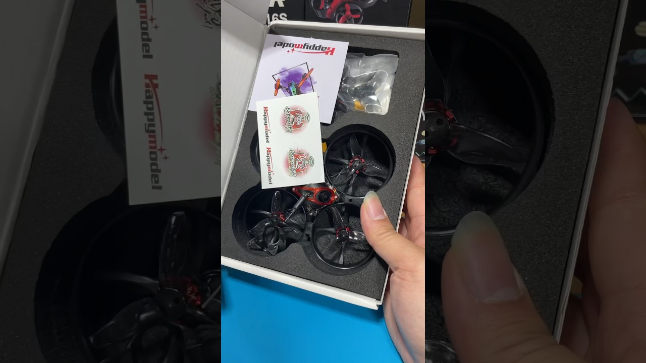 What&rsquo;s in the box of the Mobula8? #fpv #drone #happymodel #mobula7