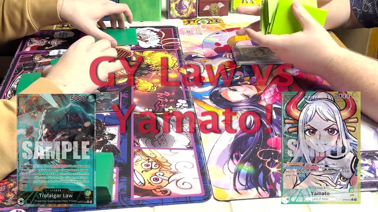 GY Law vs Yamato | One Piece TCG | This One Supernova Card is a MUST HAVE