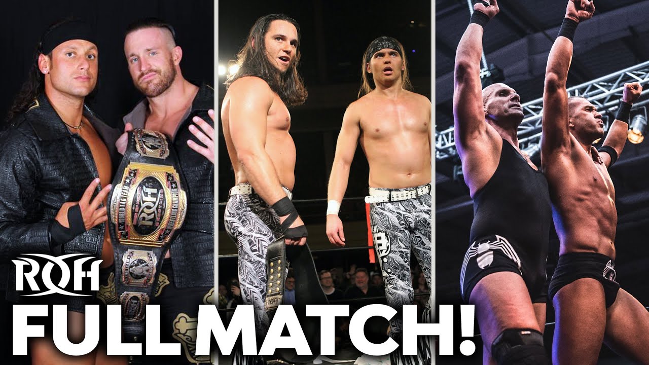 FULL MATCH: The Kingdom vs Young Bucks vs Addiction | ROH All-Star Extravaganza VII 2015