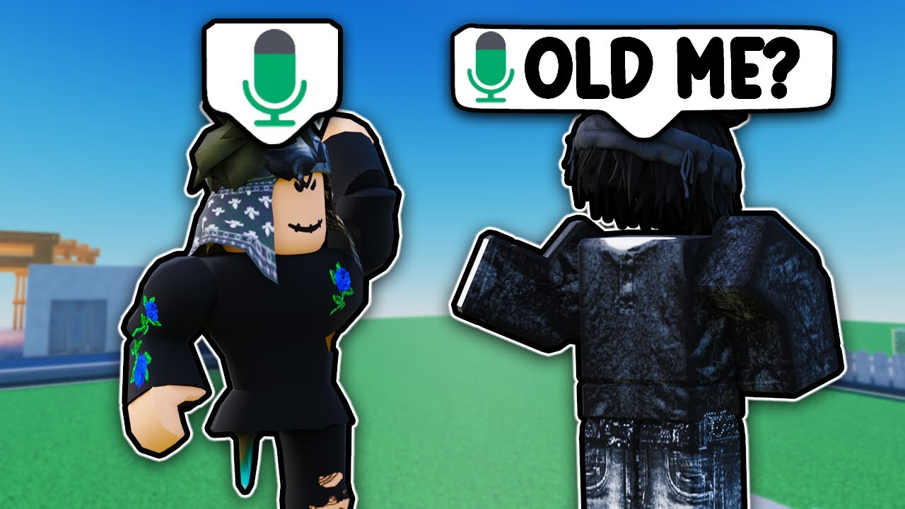Wearing Strangers FIRST EVER Avatar In Roblox VOICE CHAT
