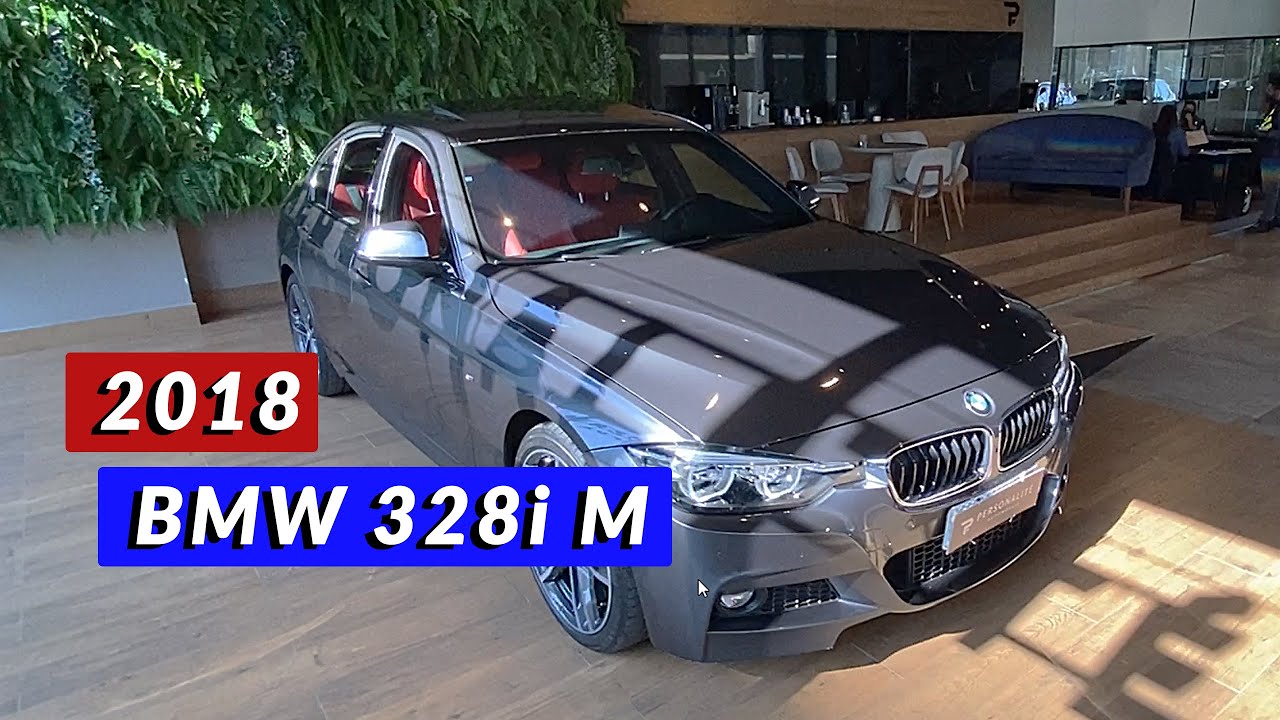 BMW 328I M SPORT 2.0 TURBO AUTOMÁTICO FLEX 2018 COM APENAS 19.000KM RODADOS!