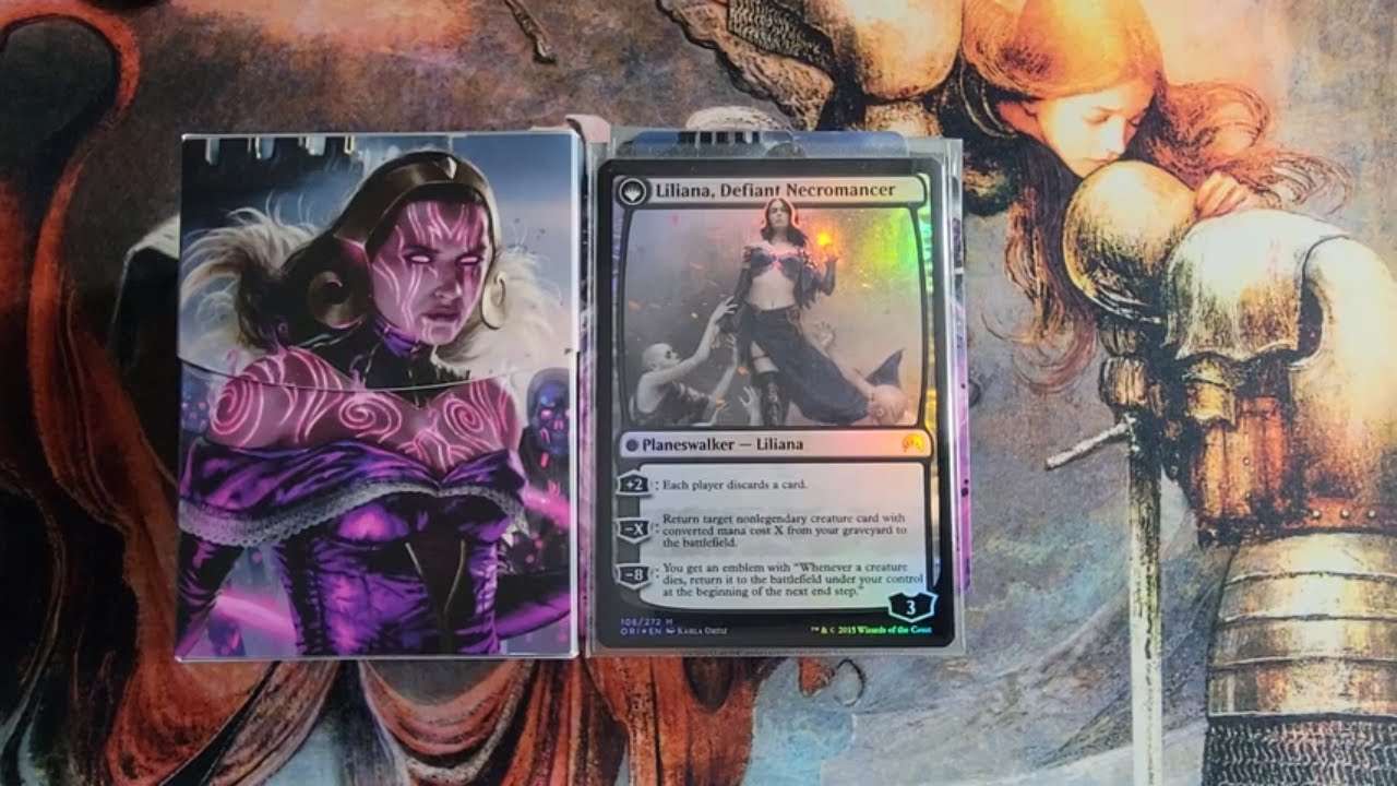 Liliana, Heretical healer Commander deck showcase