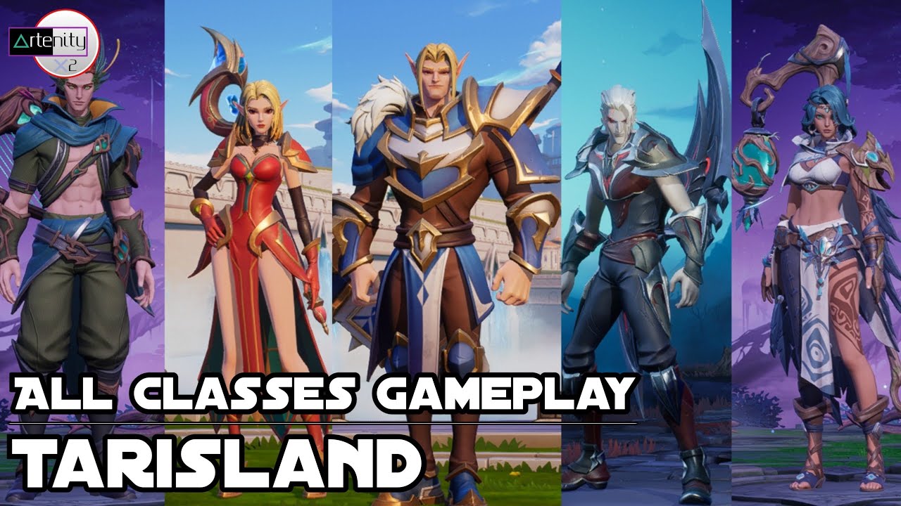 Tarisland: All Classes Gameplay [MMORPG Mobile on Android/iOS]