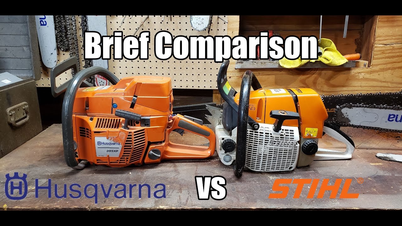 Husqvarna 395XP vs Stihl MS660 Comparison