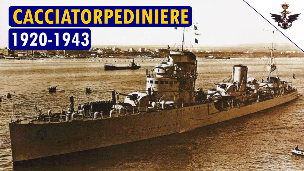 I Cacciatorpediniere italiani della seconda guerra mondiale