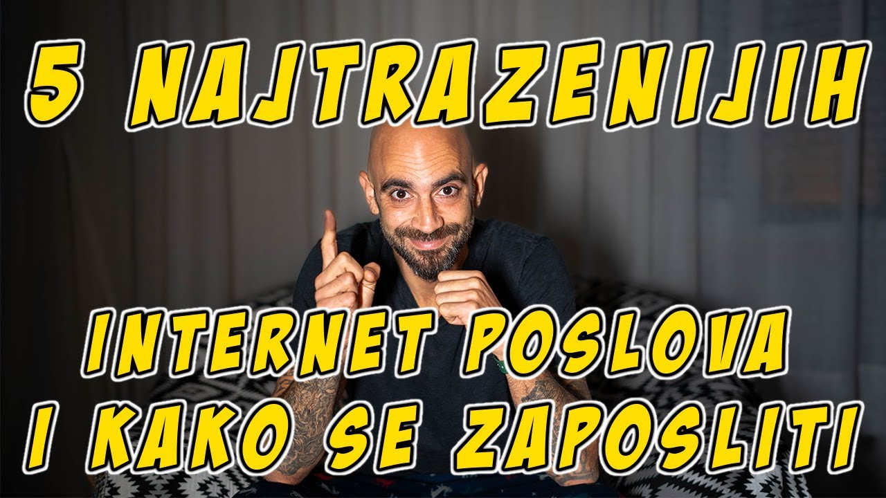 5 najtraženijih poslova na internetu i kako se zaposliti