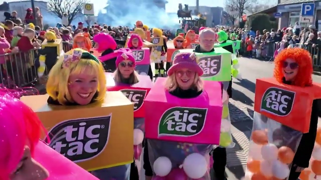 Karneval Parade 2025 Delbrück Teil 1