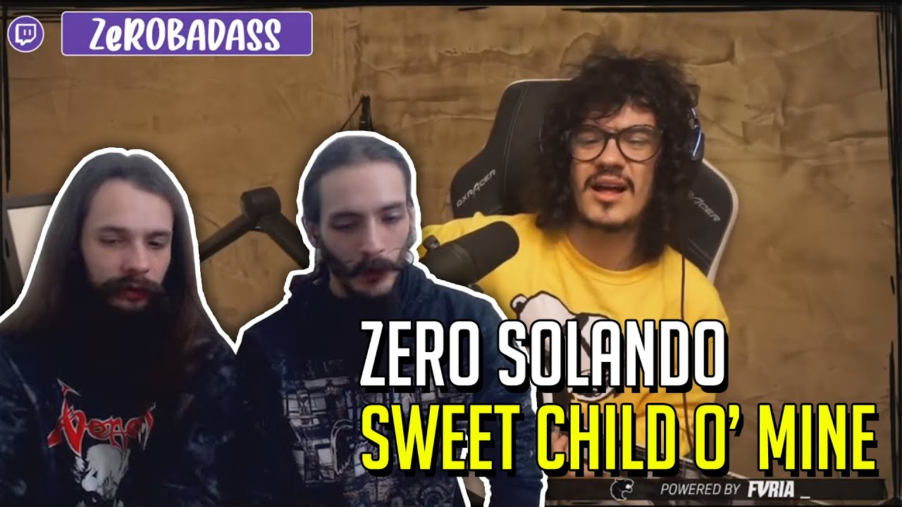 REAGINDO AO ZERO TOCANDO O SOLO DE SWEET CHILD O' MINE!!!