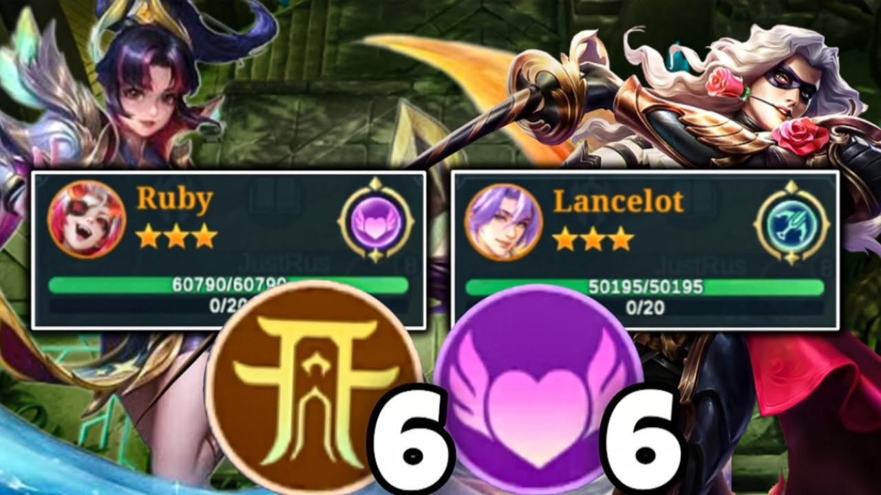 3 STAR RUBY AND LANCELOT EXORCIST HEART BOND | MAGIC CHESS GO GO META