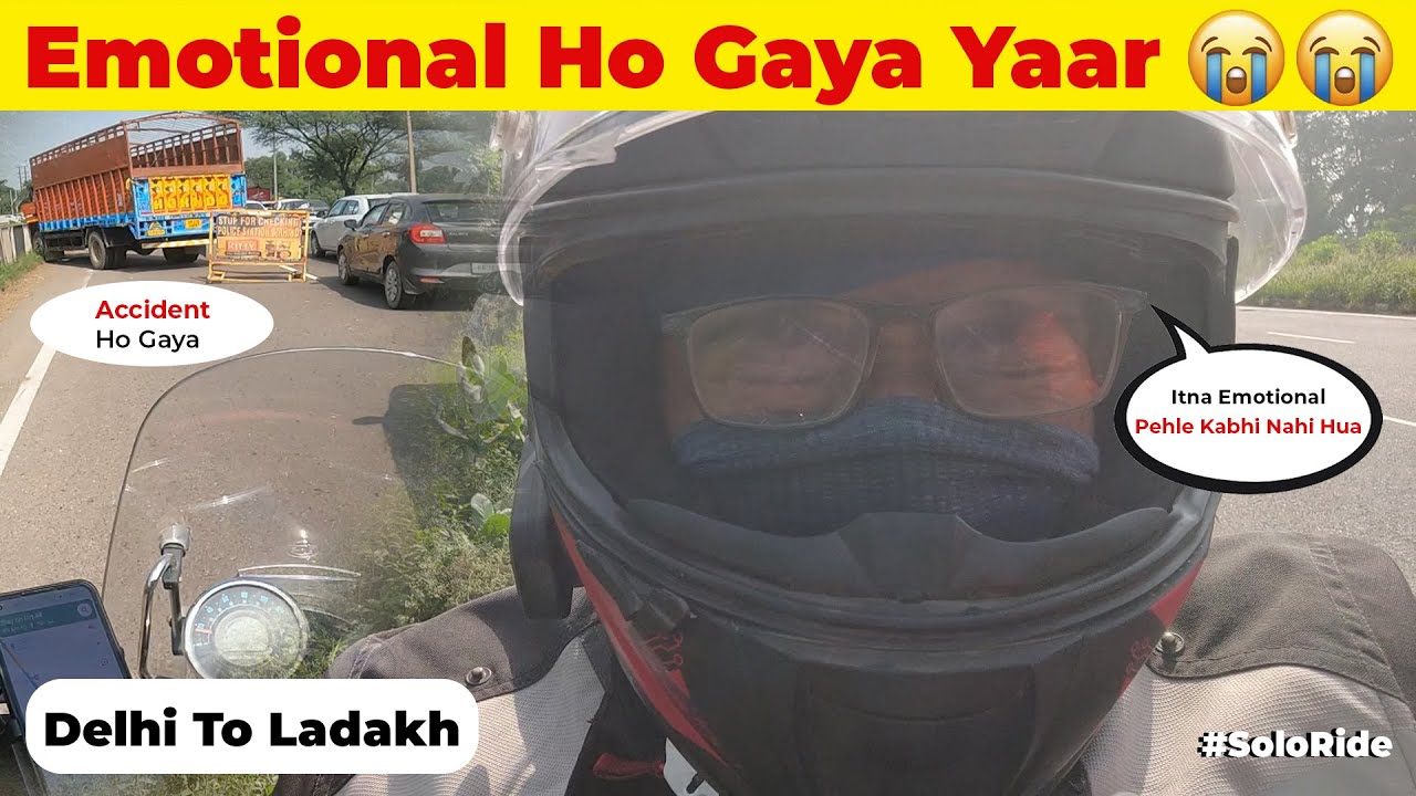 Emotional Ho Gaya😭😭 | Delhi To Ladakh Solo Ride | Part2