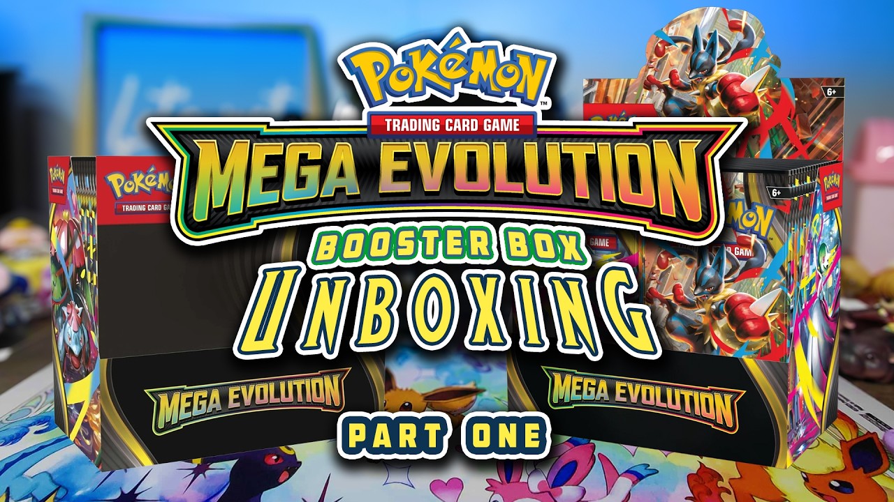 Pok&eacute;mon Mega Evolution Booster Box Unboxing - Part One