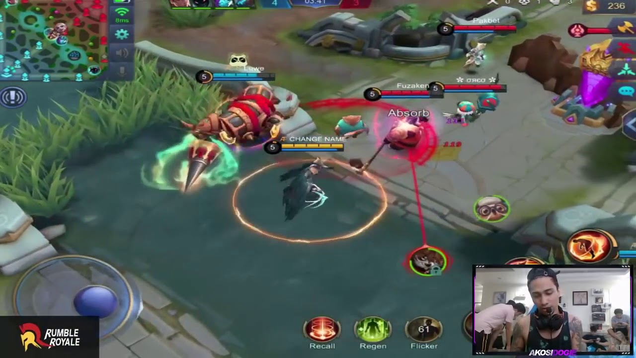Dogie trash talk with zapnu