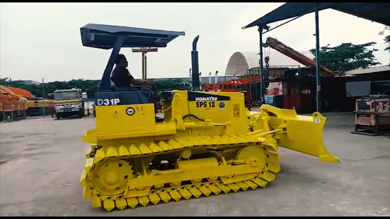 Komatsu D31P Bulldozer After Recondition - Jakarta Auctions - Bengkel Mandiri